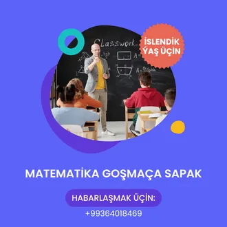 Matematika goşmaça sapak repetitor 