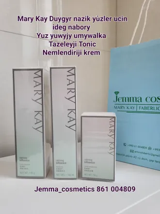 Mary Kay parfum we yüz ücin ideg onümlerini Jemma_cosmetics alyp bilersiniz