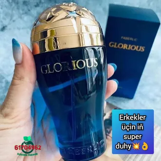 Парфюмерная вода для мужчин 100ml Glorious Faberlic 3255 Aşgabat Parfumeriýa Kosmetika Ashgabat duhi duhy Faberlik Turkmenistan Фаберлик sowgatlar 