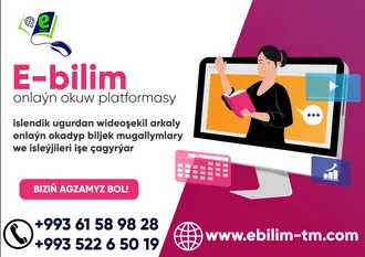 E_bilim online okuw platformasy