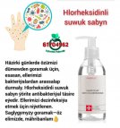 Hlorheksidinli suwuk sabyn 