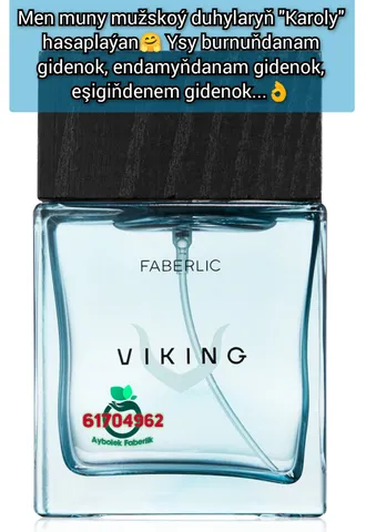 VIKING 100ml Dolandyryjy, lider erkekleriň saýlap biljek ysy by Aýbölek Faberlik Turkmenistan Faberlic Aşgabat parfýumerçi, duhy, duhi 