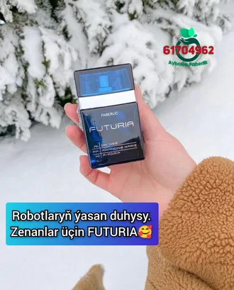 Faberlic Futuria parfüm Aýbölek Faberlic Aşgabat Parfumeriýa Kosmetika Ashgabat duhi duhy duhylar sowgatlar sowgat sowgatlyk ajaýyp duhylar Faberlik Turkmenistan turkmenportal  Туркменпортал