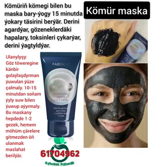 Kömür maska Faberlic 