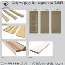 Двери из мдф без покраски (заготовка) Gapy reňksiz lomaý