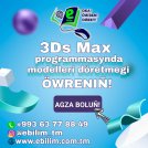 3Ds max programmasyny öwrenmek