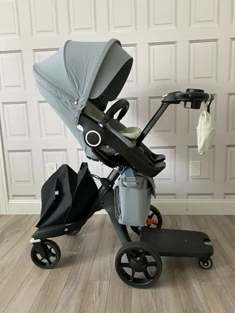 Совершенно новая коляска Stokke Xplory V6 Warranty в коробке система