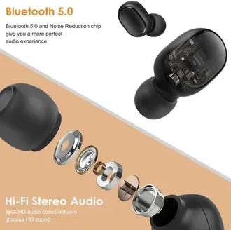 Новые беспроводные наушники Earbuds basic 2 + бесплатная доставка