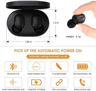 Новые беспроводные наушники Earbuds basic 2 + бесплатная доставка