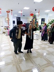 Photo report: New Year's Eve party for elderly people in Ashgabat