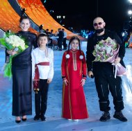 Photoreport: Akon, Dr. Alban, Emin and other foreign stars performed at a concert in Turkmenistan