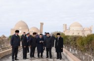 Participants of the Turkmen-Uzbek Friendship Festival visited the monuments of Kunyaurgench