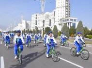 Photoreport: Mass bike ride dedicated to World Health Day took place in Ashgabat