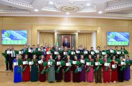 Photoreport from the ceremonial presentation of passports to new citizens of Turkmenistan