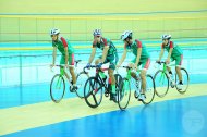 Photo report: French cyclist Frédéric Magné visited the Ashgabat Velodrome