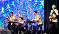 Performance of Turkmen pop stars in Moscow