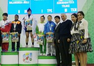 Türkmenistanly agyr atletikaçylar Aziýa çempionatynda 13 medal gazandylar (FOTO)