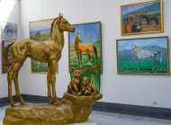 The Academy of Arts of Turkmenistan hosts an exhibition dedicated to the Day of the Turkmen Horse