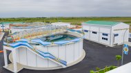 The opening of the Bagtyýarlyk water treatment plant took place in Ashgabat