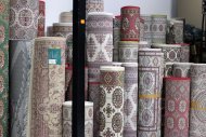 Photoreport: a wide variety of carpets in the 