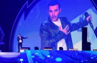 Mustafa Sandalyň Aşgabatdaky konsertinden fotoreportaž