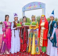  Photoreport: International holiday Navruz is widely celebrated in Turkmenistan