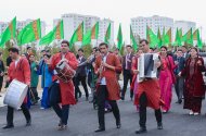 New apartment building opened in Ashgabat