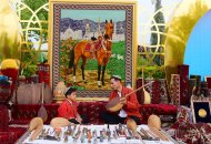 Photoreport from the celebrations organized at the international Akhal-Teke equestrian sports complex on the occasion of the national day of the Turkmen horse