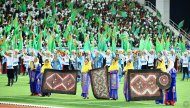 Türkmenistanyň Garaşsyzlygynyň 24 ýyllygynyň şanyna “Aşgabat” stadionyndaky baýramçylyk dabaralaryndan fotoreportaž