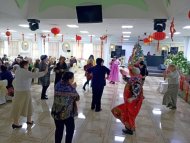 Photo report: New Year's Eve party for elderly people in Ashgabat