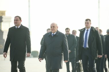 Mikhail Mishustin took part in a ceremony at the 