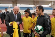 Visit of Gianni Infantino to Turkmenistan