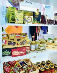 Photoreport from the exhibition of national goods in Turkmenbashi