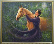 Exhibition-competition in honor of the Ahal-Teke Horse holiday  in Ashgabat