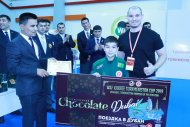 Fotoreportaž: Türkmenistanyň Karate boýunça Kubogy 2019-yň ýeňijileri sylaglanyldy