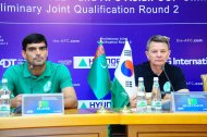 Photo report: Press conference of the national teams of Turkmenistan and Korea before the qualifying match of the 2022 FIFA World Cup