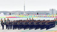 Photos: Military parade in honor of the 30th anniversary of independence of Turkmenistan