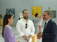 Personal exhibition of works by artists Yarmammedovs in Ashgabat