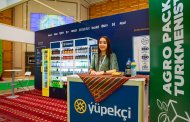 Yupekchi представил новый напиток BOLD «Манго кокос» на выставке в Ашхабаде