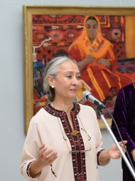 Photo report from the exhibition dedicated to the 100th anniversary of the People's Artist of Turkmenistan Izzat Klychev