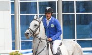 Show jumping competitions held in Ashgabat