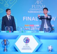 Photo story: A draw ceremony for the 2020 Asian Futsal Championship was held in Ashgabat