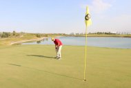 Photo report: Senior Vice President of Oil Search Limited Nigel Wilson visits Ashgabat Golf Club