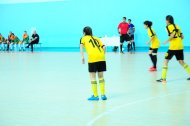 Photo report: Teams from Ashgabat and Ahal played in the final of the Futsal Cup of Turkmenistan among women's teams