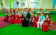 A drawing competition was held in the Ashgabat kindergarten 