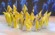 A concert took place at the Ashgabat Mukams Palace