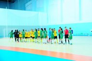 Photo report: Teams from Ashgabat and Ahal played in the final of the Futsal Cup of Turkmenistan among women's teams