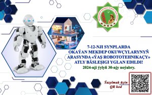 Competition of young roboticists starts in Turkmenistan