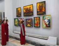 Ashgabat hosted an exhibition of works by artists from Mary