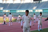 Photo report: DPR Korea national football team held a training session before the match with the Turkmenistan